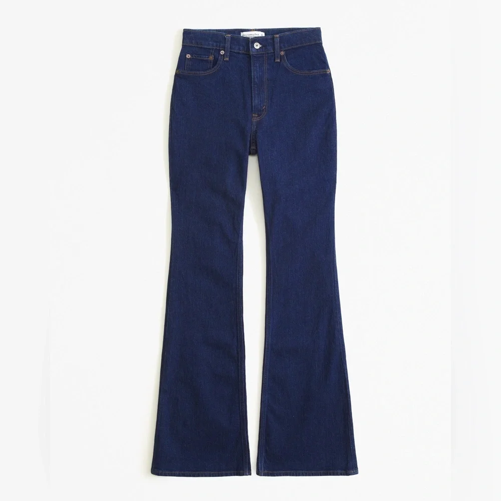 Abercrombie & Fitch High Rise Vintage Flare Jean - Picture 2 of 4